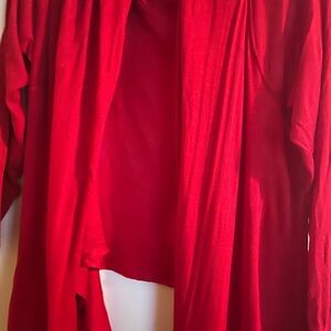 Red Shrug size M